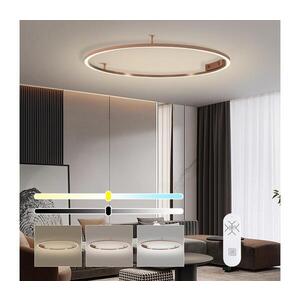 Imagine NEO 07325-120C-LED Plafonieră dimerabilă FINO 72W/230V 120 cm Tuya roz auriu + telecomandă