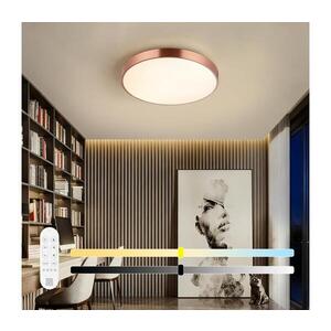 Imagine NEO 07321L-LED NEO LITE SEMPLICI Plafonieră reglabilă 36W/230V Ø40 cm, cupru + telecomandă