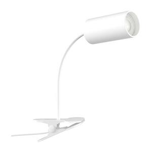 Imagine 08294L - Lampă flexibilă cu clemă PUNTO 1xGU10/9W/230V albă