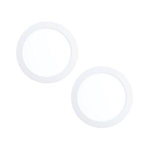Imagine Eglo 32387 - Set de 2 corpuri de iluminat LED încastrate FUEVA LED/15, 5W/230V