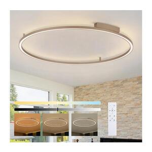 Imagine BRILAGI - Corp de iluminat LED dimabil PORTOFINO LED/85W/230V Ø 120 cm bej + telecomandă