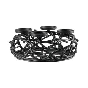 Imagine Eglo 422732 - Suport pentru lumânare OROQUIETA 13, 5x35 cm, negru