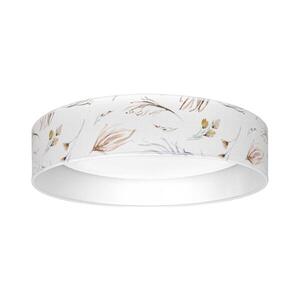 Imagine BRILAGI-LED Plafonieră VELVET SIMPLE LED/24W/230V 4000K Ø 45 cm, alb cu motiv floral