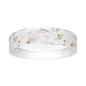 Imagine BRILAGI-LED dimabil, plafonieră mare cu profil subțire, 36W/230V 3000-6000K, Ø 55 cm, alb/floral. WT+DO