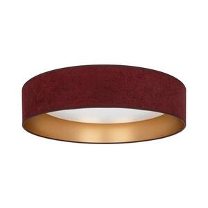 Imagine BRILAGI - Lampă LED reglabilă VELVET SM. VARI 24W/230V 3000–6500K Ø 45 cm vișiniu/auriu + telecomandă