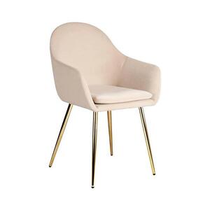 Imagine Eglo 424949 - Scaun de masă APALIT 87, 5 x 57, 5 cm crem/auriu