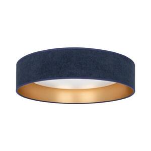 Imagine BRILAGI-LED Plafonieră VELVET SIMPLE LED/24W/230V 3000K Ø 45 cm albastru/auriu