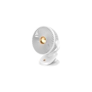 Imagine lator de birou reîncărcabil cu clemă 5W/5V 1200 mAh alb