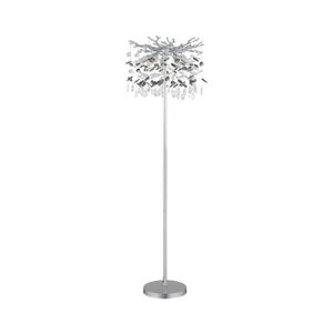 Imagine Globo 64138SS - Lampă de podea QUEENA 5xE14/40W/230V argintie
