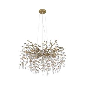 Imagine Globo 64138H2G - Candelabru suspendat pe cablu QUEENA 10xE14/40W/230V, auriu