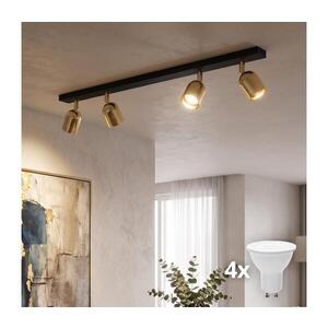 Imagine Spot LED TOP 4xGU10/10W/230V negru/auriu