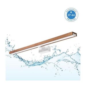 Imagine BRILAGI -LED Iluminare LED pentru oglindă de baie 3 în 1 WOODY MIRROR LED/15W/230V IP44 alb/stejar/cireș