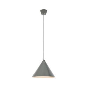 Imagine Markslöjd 109162 - Lustră suspendată pe cablu TIP 1xE27/60W/230V, diam. 37, 5 cm, gri