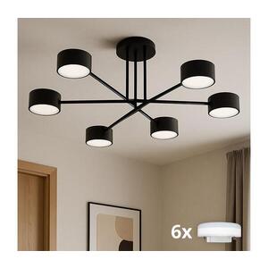 Imagine BRILAGI - Lustră LED aplicată MONO 6xGX53/30W/230V neagră