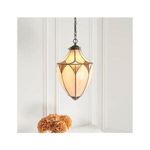 Imagine Endon 63974 - Lustră suspendată cu lanț BROOKLYN 1xE27/60W/230V maro