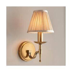 Imagine Endon 63653 - Lampă de perete STANFORD 1xE14/40W/230V alamă/bej