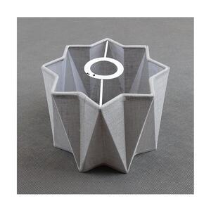 Imagine Abajur de rezervă pentru aplică de perete PIANO E27, diametru 19, 5 cm, gri
