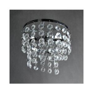Imagine Abajur de schimb pentru plafonieră RIM E14, crom lucios/transparent