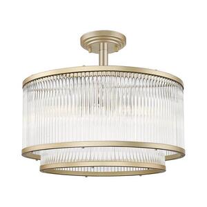 Imagine BRILAGI - Lustru aplicat RAMOS 5xE14/60W/230V auriu