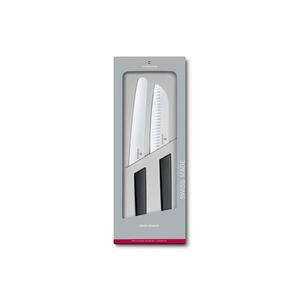 Imagine Victorinox - Set de 2 cuțite de bucătărie SWISS MODERN, negru