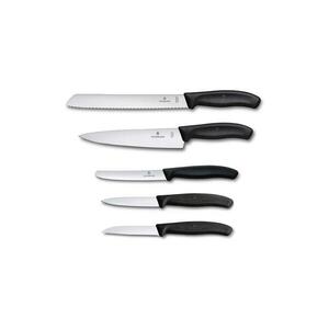 Imagine Victorinox - Set de cuțite de bucătărie SWISS CLASSIC, 5 piese, negru