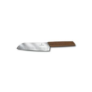 Imagine Victorinox - Cuțit de bucătărie Santoku SWISS MODERN 17 cm, mâner din nuc