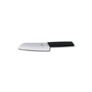 Imagine Victorinox - Cuțit de bucătărie Santoku SWISS MODERN 17 cm negru