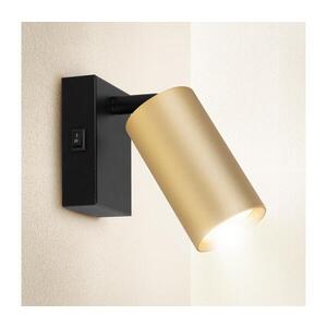 Imagine BRILAGI - Aplica spot de perete SELE 1xGU10/30W/230V negru/auriu