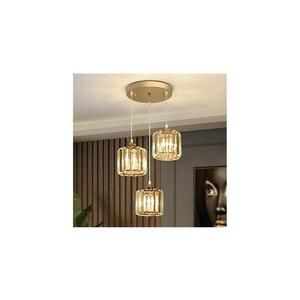 Imagine Lustră suspendată pe cablu BELLA 3xE27/40W/230V aurie