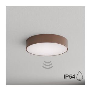Imagine BRILAGI - Plafonieră pentru baie cu senzor CLARE 3xE27/24W/230V, Ø 40 cm, maro, IP54