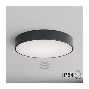 Imagine BRILAGI - Plafonieră de baie CLARE cu senzor, 4x E27 (max. 24 W), 230 V, diametru 50 cm, antracit, IP54