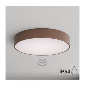 Imagine BRILAGI - Plafonieră pentru baie cu senzor CLARE, 4x soclu E27 (max. 24 W), 230 V, diametru 50 cm, maro, IP54