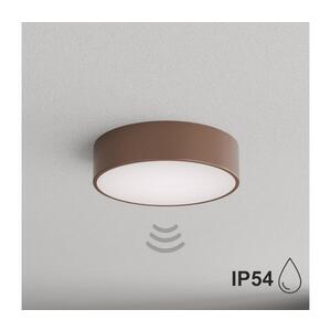 Imagine BRILAGI - Plafonieră de baie cu senzor CLARE 2xE27/24W/230V diam. 30 cm maro IP54