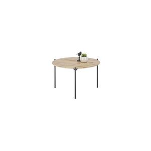 Imagine Masă de cafea AURA, diametru 55 cm, stejar/antracit
