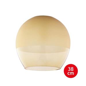 Imagine Sticlă de rezervă pentru lustră KULA E27, Ø 38 cm, bej fumuriu