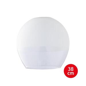 Imagine Sticlă de schimb pentru lustrul KULA E27, diametru 38 cm, albă/transparentă
