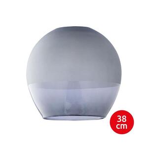 Imagine Sticlă de schimb pentru candelabru KULA E27, Ø 38 cm, gri fumuriu