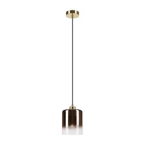 Imagine Lustră suspendată pe cablu LIAH 1xE27/15W/230V auriu/maro fumuriu