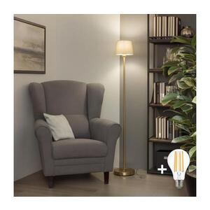 Imagine BRILAGI - Lampă de podea LED CERIA 1xE27/20W/230V Ø 20, 5 cm alb/auriu