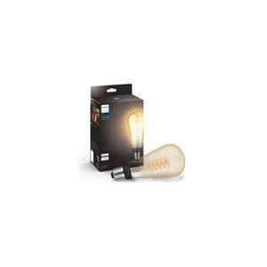 Imagine Bec LED dimabil Philips Hue WHITE FILAMENT ST72 E27/7W/230V 2100K