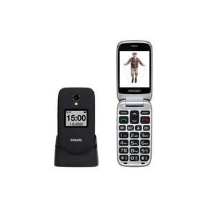 Imagine Evolveo - EasyPhone FS telefon mobil cu clapetă pentru seniori 2.8" negru
