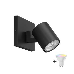Imagine Philips - Spot LED RGBW dimabil RUNNER 1xGU10/6, 5W/230V negru