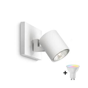 Imagine Philips - Spot LED RGBW dimabil RUNNER 1xGU10/6, 5W/230V alb
