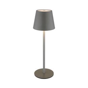 Imagine Globo 58488G-LED Lampă de masă VANNIE, reglabilă, cu control tactil, reîncărcabilă, pentru exterior, 3W/5V IP54 1800mAh gri