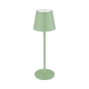 Imagine Globo 58488BG-LED Lampă de masă pentru exterior 3-în-1 VANNIE, dimmabilă cu comandă tactilă și reîncărcabilă, 3W/5V IP54 verde