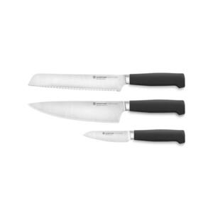 Imagine Wüsthof - Set de cuțite de bucătărie PARTNER, 3 piese, negru