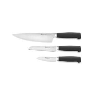 Imagine Wüsthof - Set de 3 cuțite de bucătărie PARTNER, negru