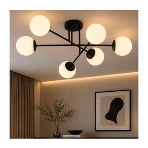 Imagine BRILAGI - Lustru aplicat MILO 6xE27/60W/230V negru