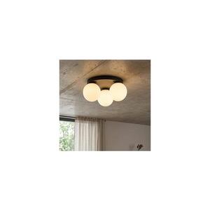 Imagine BRILAGI - Plafonieră MILO 3xE27/60W/230V, diam. 35 cm, neagră