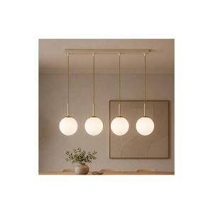 Imagine BRILAGI - Lustră suspendată pe cablu MILO 4xE27/60W/230V bej/auriu